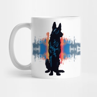 Belgian Shepherd Dog Design Mug